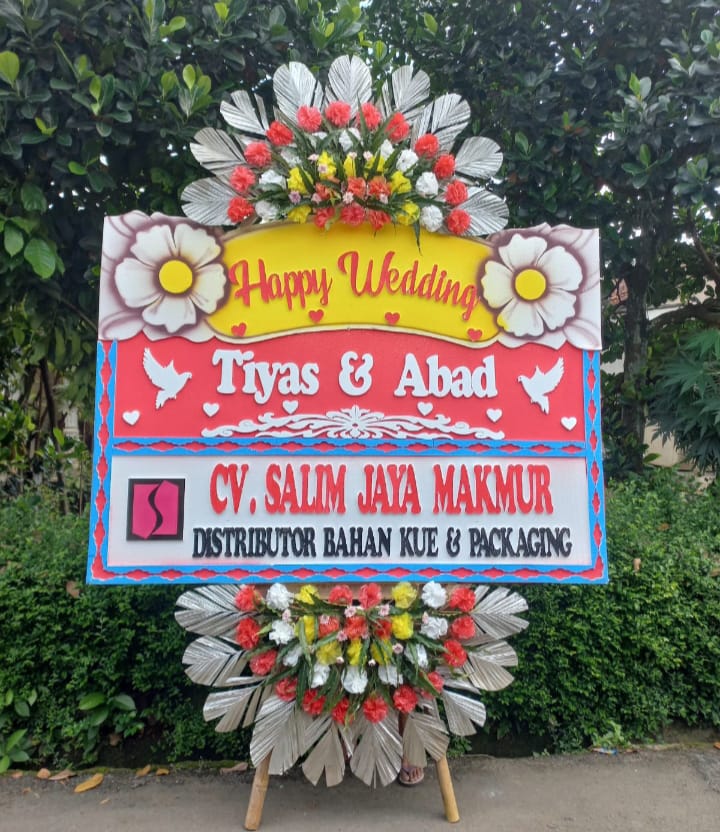 Karangan Bunga 2 titik